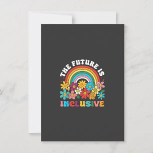 Convites O futuro é LGBTQ do mês de orgulho inclusivo