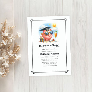 Convites "O Futuro Está Brilhante" Graduação Financeira