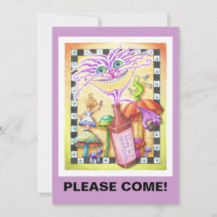 CONVITES - O GATO WorCHESHIRE