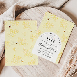 Convites O gênero das abelhas revela convite. O que será a