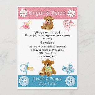 Convites O género revela o partido