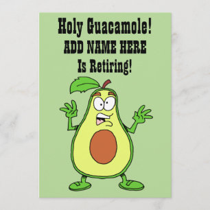 Convites O Guacamole santamente alguém está aposentando-s