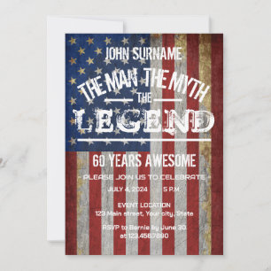 Convites O Homem O Mito A Lenda 4 de julho