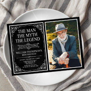 Convites O Homem O Mito A Lenda 85º Aniversário
