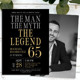 Convites O Homem O Mito A Lenda Surpreende O 65º Aniversári