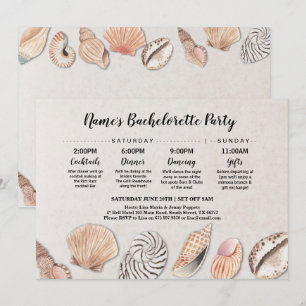 Convites O itinerário do chá de panela descasca o casamen