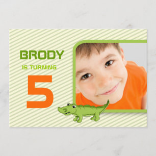 Convites O jacaré verde de LGC convida