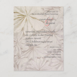 Convites o jantar de ensaio retro convida