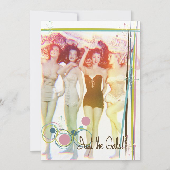 Convites O kitsch Bitsch: Apenas os galões! (Frente)