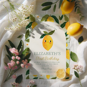 Convites O Limão Docinho está virando um aniversário