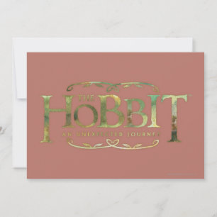 Convites O logotipo de hobbit é verde