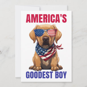 Convites O Melhor Labrador da América