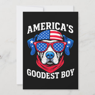 Convites O Melhor Menino Cachorro da América