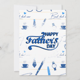 Convites O melhor Pai de sempre, Dia de os pais feliz