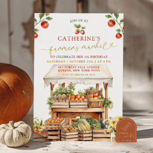 Convites O mercado de fazendeiros caiu em qualquer idade de