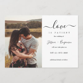 Convites O Mínimo Amor Fotográfico É Adiamento De Casamento