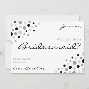 Convites O Monocromo Branco Preto Elegante É Minha Colega