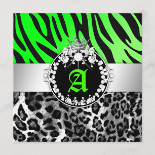 Convites o n dos diamantes 311-Zebra-LeoTique beija o doce