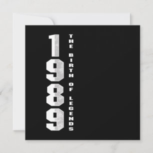 Convites O Nascimento Das Legendas 1989 31 ruas - Presente 