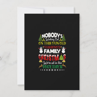 Convites O Natal da família estamos todos nesta Feliz