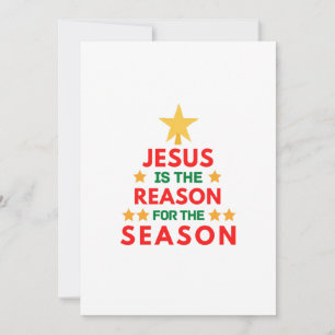 Convites O Natal Jesus é a razão da temporada 