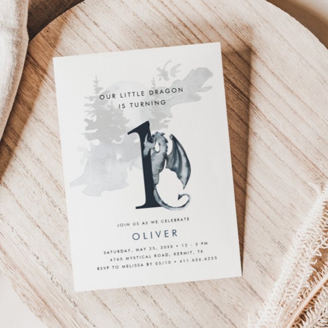 Convites O nosso primeiro aniversario dos Meninos Dragões (Criador carregado)