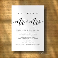 O Novo Senhor e Senhora, Festa de Casamento Furtiv
