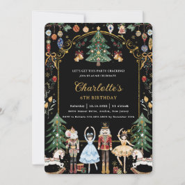 Convites O Noz-Natal vintage Aniversário