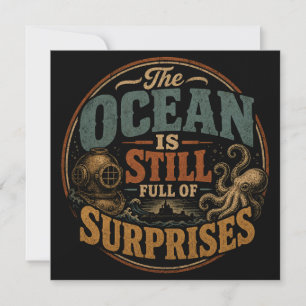 Convites O oceano ainda está cheio de surpresas