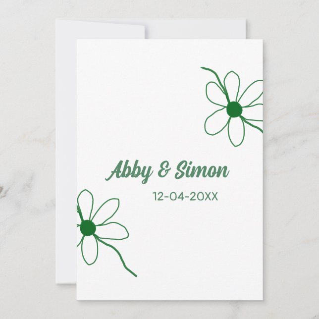 Convites O par perfeito adicionar nome data textura yea (Frente)