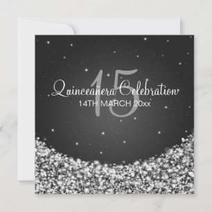 Convites O Partido da Celebração de Quinceañera, estrela do