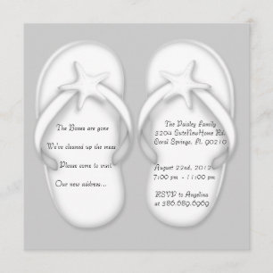 Convites O partido de aquecimento cortado BONITO da casa