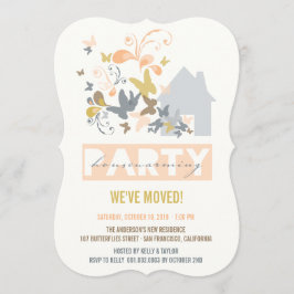 Convites O partido de aquecimento da casa da explosão das