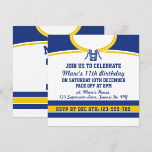 Convites O partido temático do jérsei do hóquei convida 