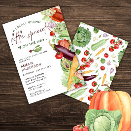 Convites O Pequeno Crespo Está No Caminho Do Chá de fraldas