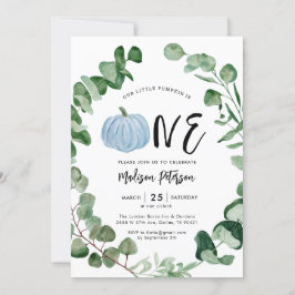 Convites O Pequeno Pumpkin De Queda É Uma Festa De primeiro