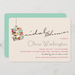 Convites O primavera lunático de B floresce o chá de panela