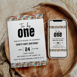 Convites O primeiro aniversario BIG One