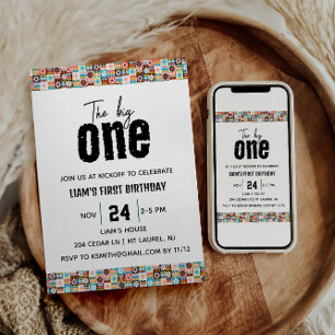 Convites O primeiro aniversario BIG One