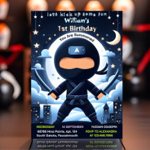 O primeiro aniversario do Guerreiro Ninja, Moon Mo