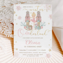 O primeiro aniversario Nutcracker Winter Onederlan