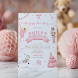 Convites O primeiro aniversario Nutcracker Winter Onederlan