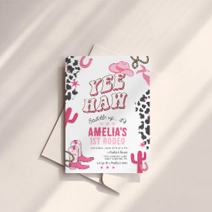 Convites O primeiro rodeio da vaqueira ocidental