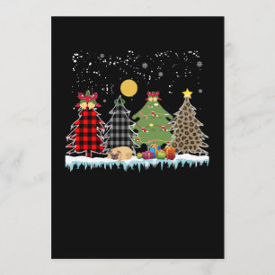 Convites o pug dorme durante a época de Natal