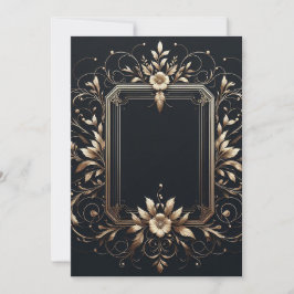 Convites O Quadro Elegante Salva A Data