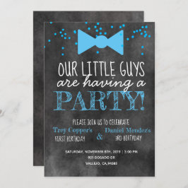 Convites O quadro pequeno da festa de aniversário da junção