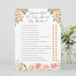 Convites O que ele disse sobre seu Jogo de Chá da Noiva?