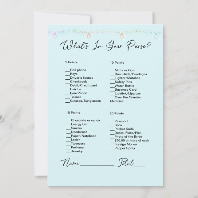 Convites O que há no Chá de panela das luzes de enforcament (Frente)