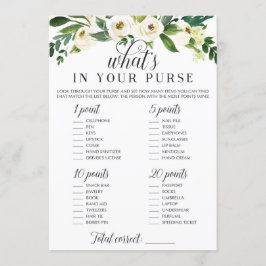 Convites O que há no seu jogo de bolsa para Chá de casament