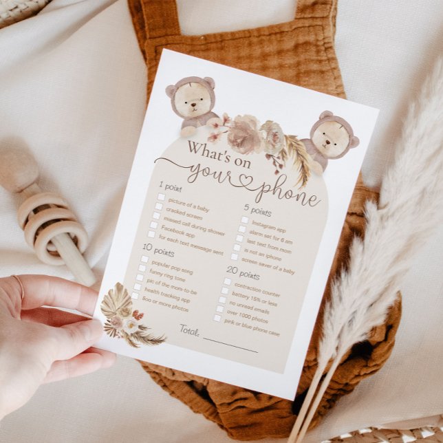 Convites O que há no seu jogo de Chá de fraldas de gêmeos (Criador carregado)